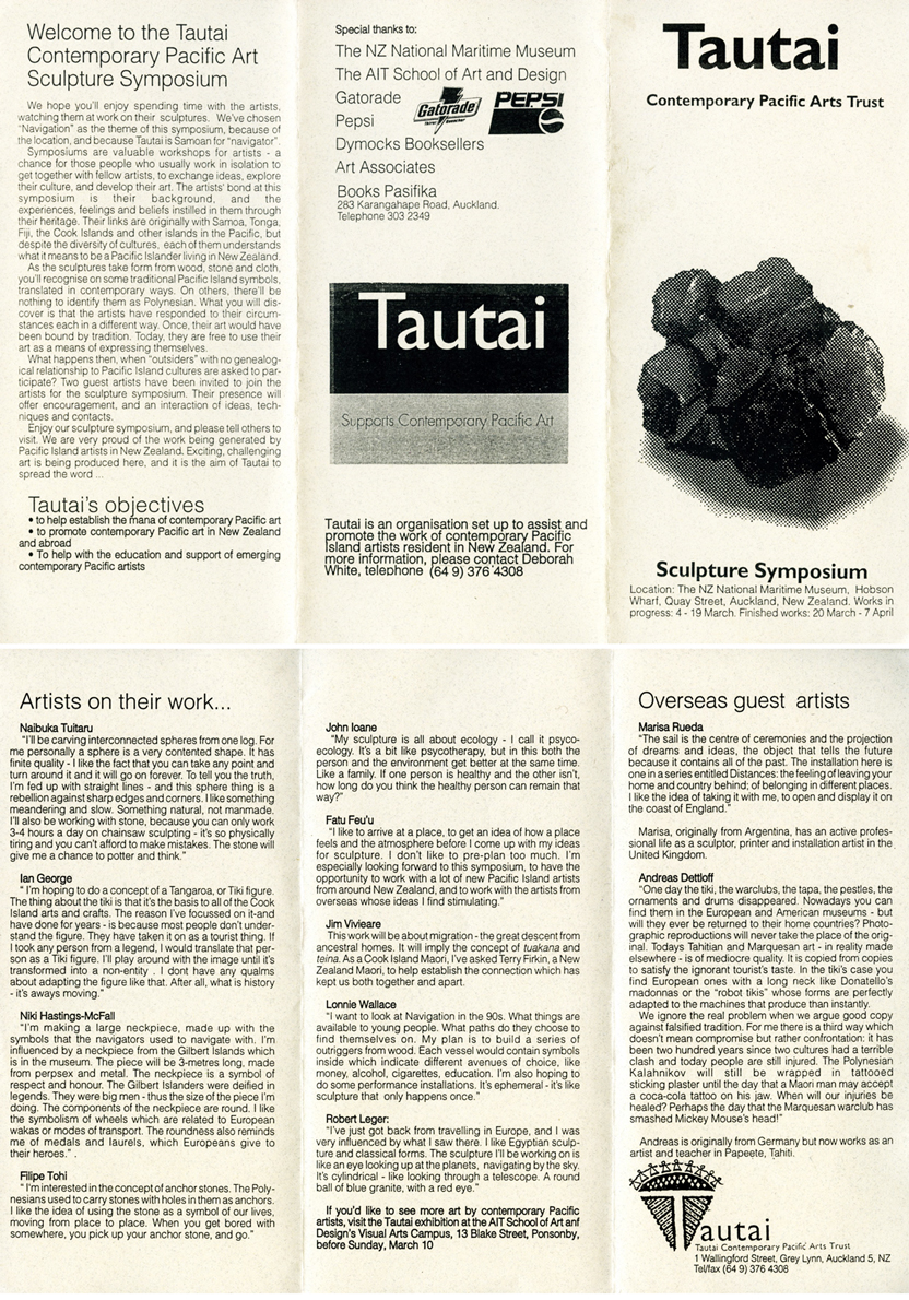 Leaflet Tautai